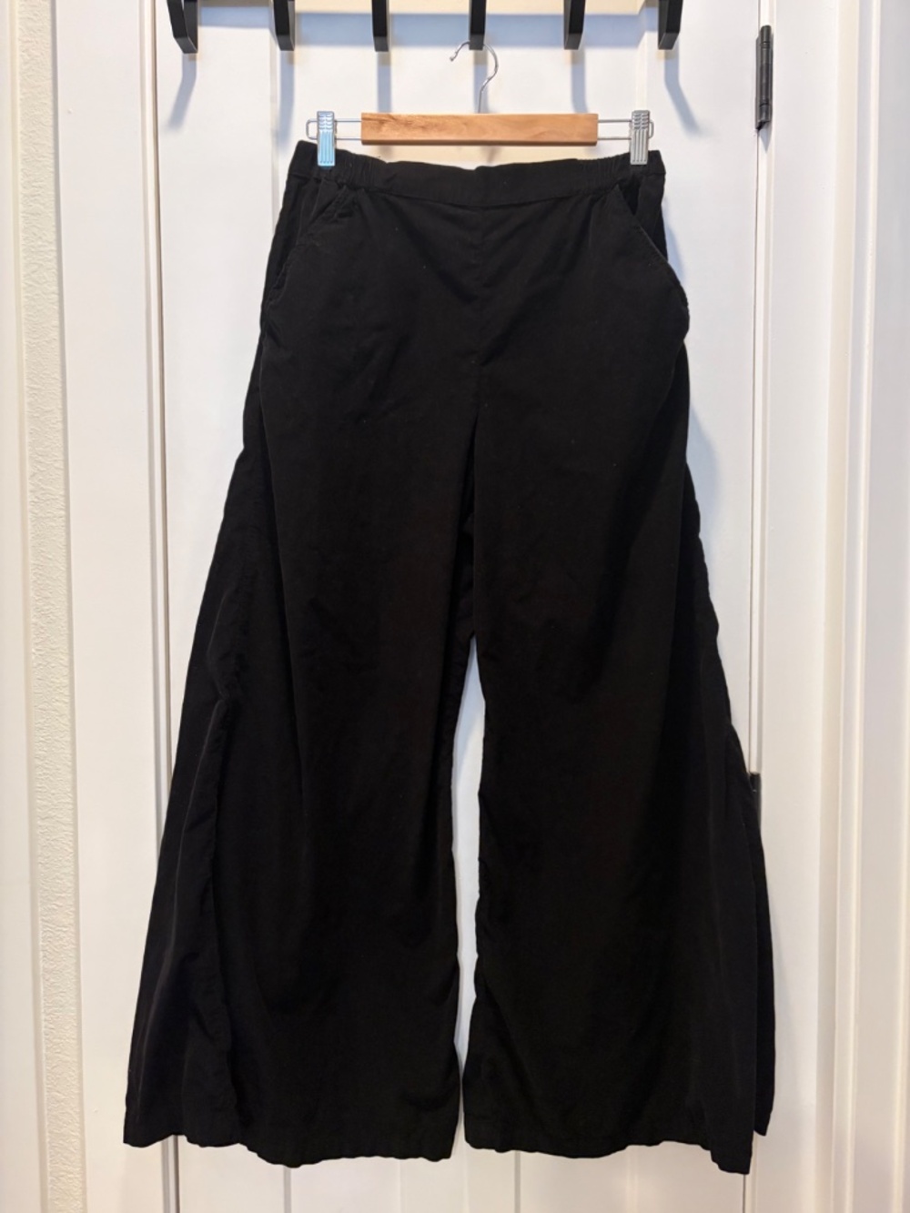CP Shades Wide Leg Black Corduroy Pants Size M - Picture 2 of 4